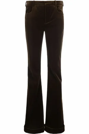 Saint Laurent Fluwelen broek