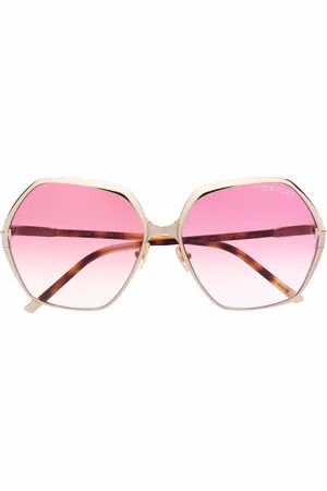 Tom Ford Zonnebril met oversized montuur
