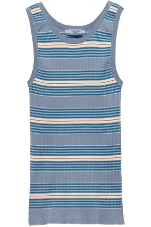 Prada Gestreepte tanktop