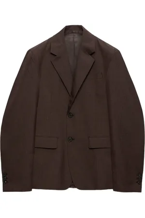 Prada Blazer met enkele rij knopen