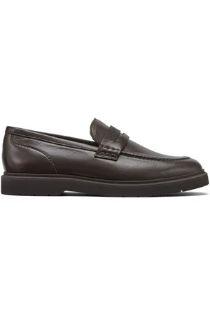 Brunello Cucinelli Gelakte loafers