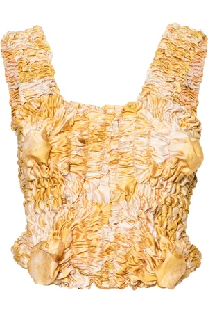 Feben Twist tanktop met ruche