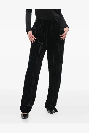Balenciaga Fluwelen flared broek