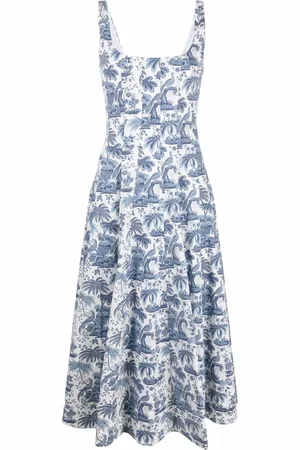 Staud Jurk met bloemenprint
