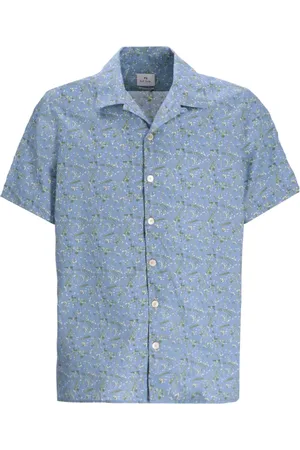 Paul Smith Katoenen overhemd met bloemenprint