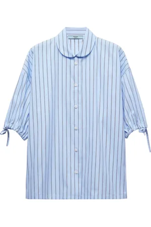 Prada Gestreept blouse