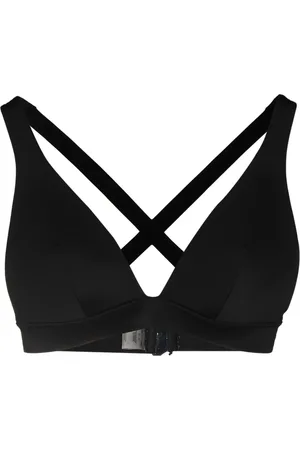 Form and Fold Bikinitop met gekruiste bandjes