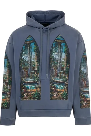 Who Decides War Hoodie met print