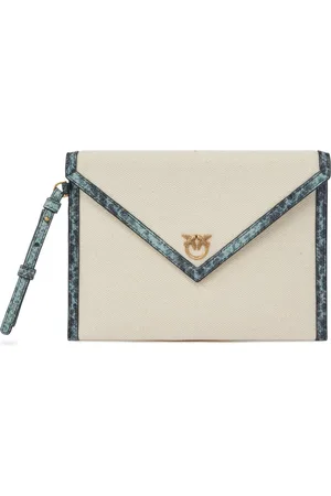 Pinko Canvas clutch