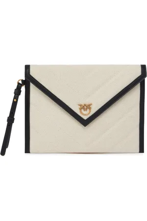 Pinko Canvas clutch
