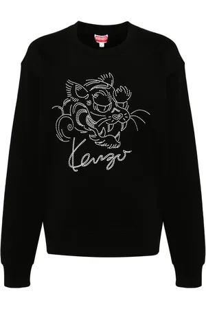 Kenzo Sweater met geborduurde tijger