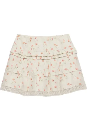 Prada Rok met bloemenprint