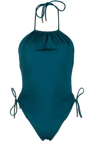 Saint Laurent Badpak met veterdetail