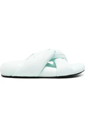 Marni Bubble leren sandalen met gedraaid detail