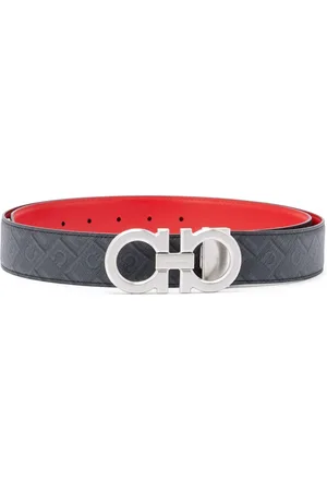 Salvatore Ferragamo Leren riem