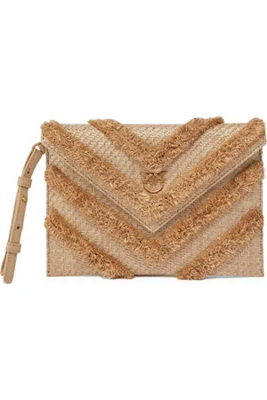 Pinko Raffia clutch