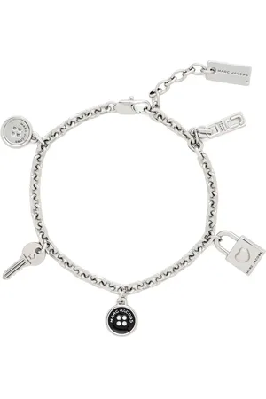 Marc Jacobs The Button armband met bedel