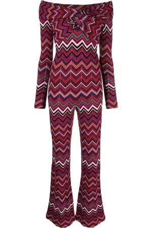Missoni Jumpsuit met zigzag patroon