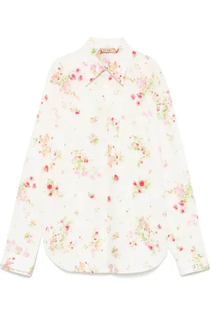 Nº21 Blouse met bloemenprint
