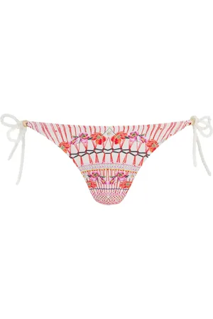 TEMPERLEY LONDON Bikinislip met bloemenprint