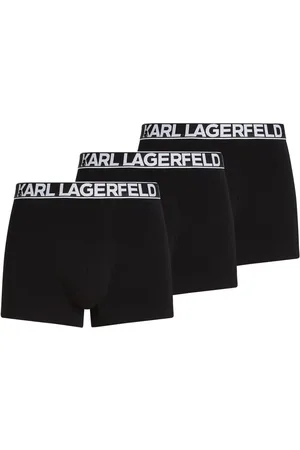 Karl Lagerfeld Drie boxershorts met logoband
