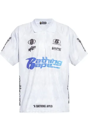 A Bathing Ape Poloshirt met grafische print