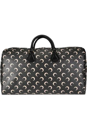 Marine Serre Moon Canvas Strike Large bag