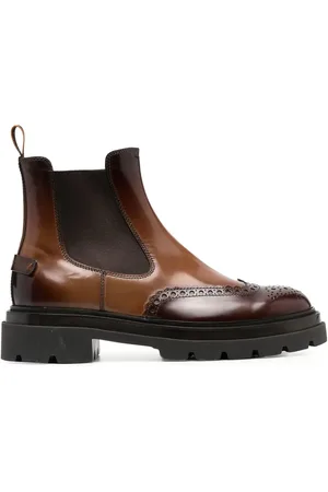 santoni Leren enkellaarzen
