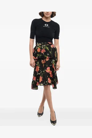 Balenciaga Jurk met bloemenprint