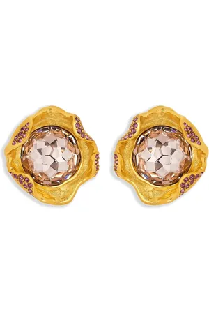 Oscar de la Renta Crystal Nest oorbellen