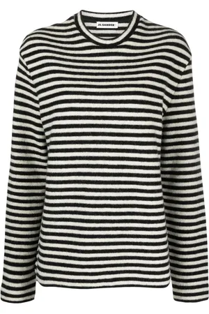 Jil Sander Trui met logopatch