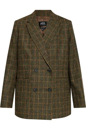 A.P.C. Geruite blazer