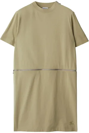 Burberry Jurk met geborduurd logo