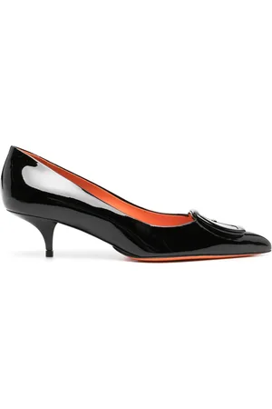 santoni Pumps met puntige neus