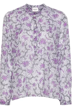 Marant Etoile Blouse met abstracte print