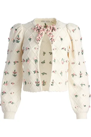ALICE+OLIVIA Kitty floral cardigan