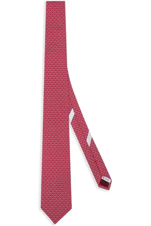 Salvatore Ferragamo Zijden stropdas