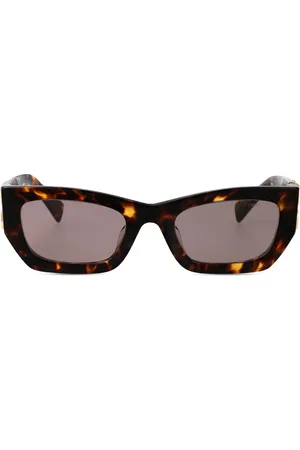 Miu Miu Zonnebril met schilpadschild design