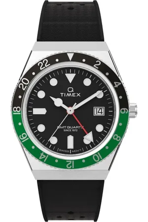 Timex Q GMT 38mm horloge