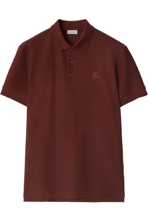 Burberry Poloshirt met geborduurd logo