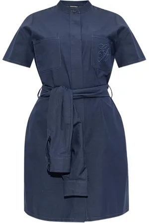 Emporio Armani Blousejurk met ceintuur