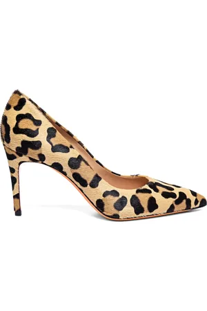 santoni 85 mm pumps met dierenprint