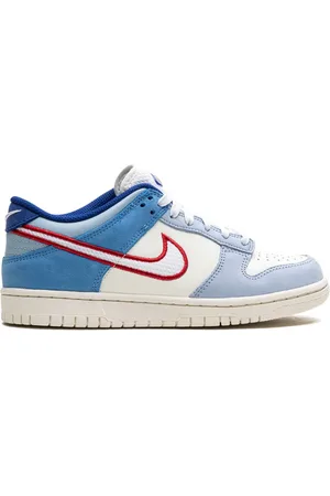 Nike Dunk Low "Armory Blue/Red Mesh" sneakers