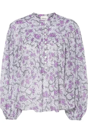 Marant Etoile Blouse met abstracte print