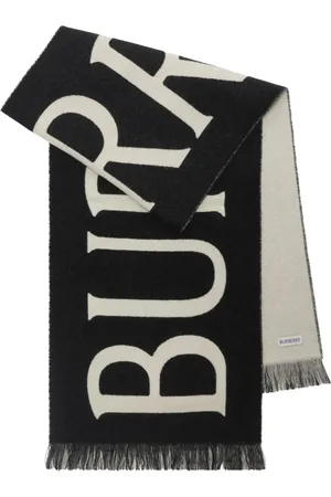 Burberry Sjaal met jacquard logo