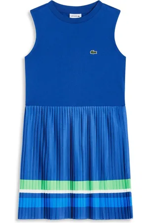 Lacoste Geplooide jurk met colourblocking