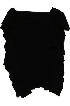 YOHJI YAMAMOTO Gedrapeerd gedraaid gilet