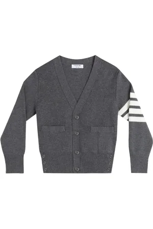 Thom Browne Vest met gestreepte mouwen