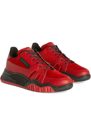 Giuseppe Zanotti Talon Jr sneakers met suède afwerking