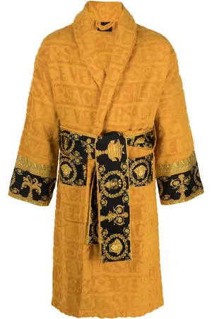 VERSACE Badjas met tekst